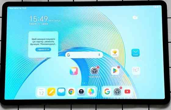 Новый Планшет Honor pad x9 4+128 Lte підтримує сім-карту. Киев