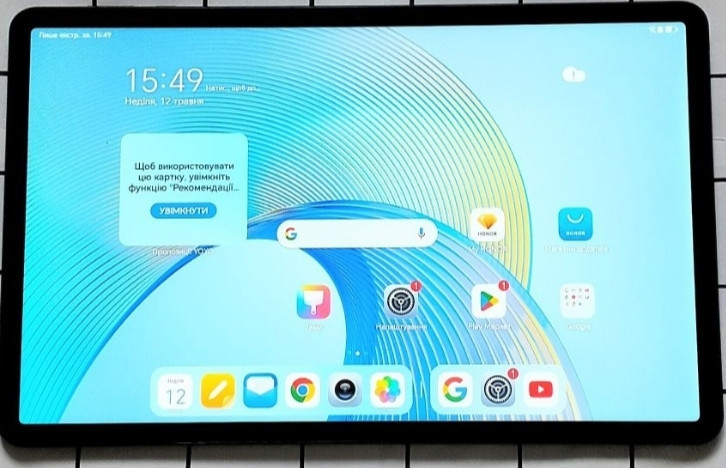 Новый Планшет Honor pad x9 4+128 Lte підтримує сім-карту. Киев - изображение 3