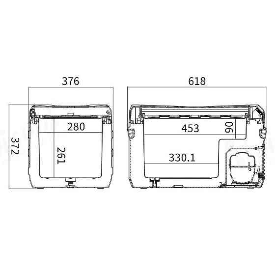 Автохолодильник компрессорный Alpicool NL30 -20 ℃.  12, 24, 220 вольт Киев