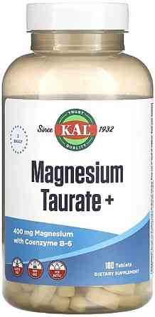 Магній таурат KAL Magnesium Taurate 400mg 180 таб Київ