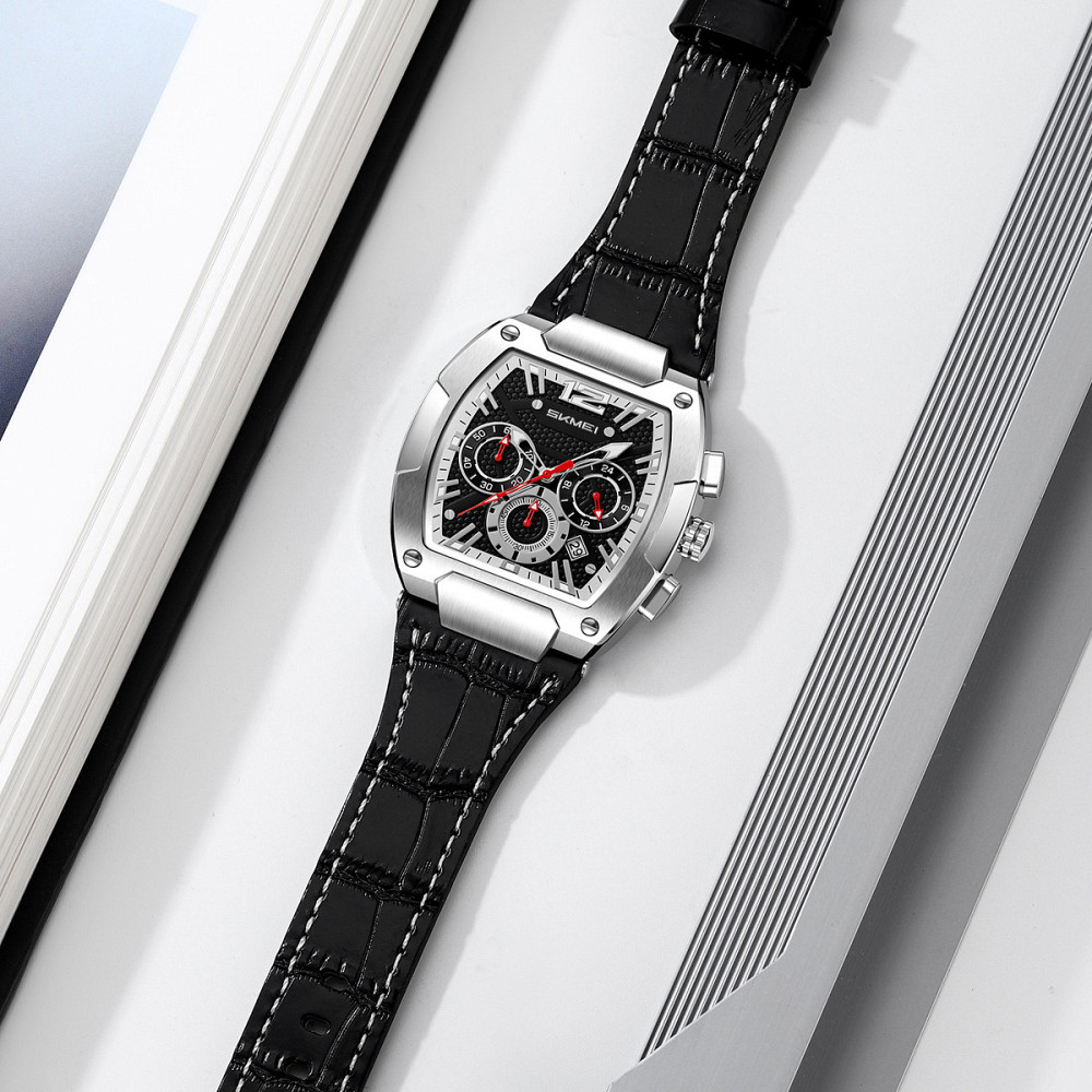 Skmei 9357SIBK Silver-Black Київ - фото 4