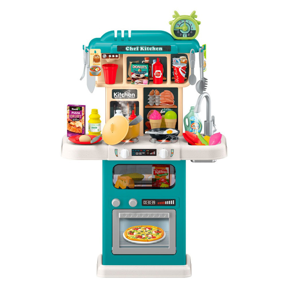 Детская игрушечная кухня 922-184 плита, мойка-льется вода, звук, свет Винница - изображение 1