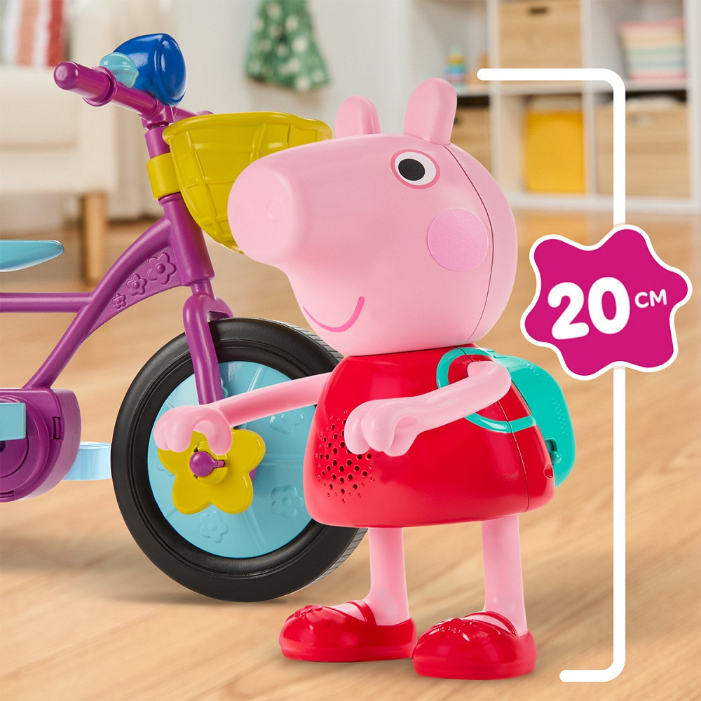Інтерактивний ігровий набір Peppa – Пеппа на велосипеді Дніпро - фото 5