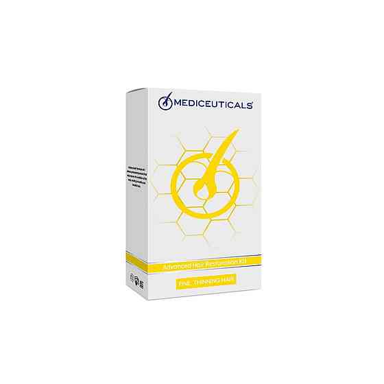Набір проти випадіння та стоншення волосся у чоловіків Advanced Hair Restoration Kit Mediceuticals, 2х250 мл +125 мл Дніпро