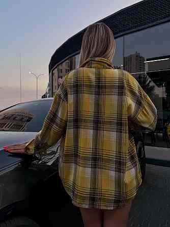 Жіноча сорочка в клітинку ( з накатом) Одеса