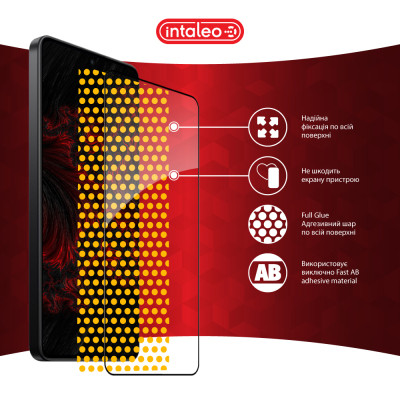 Стекло защитное Intaleo Full Glue Xiaomi Poco X7 Pro Black (1283126607882) Винница - изображение 7