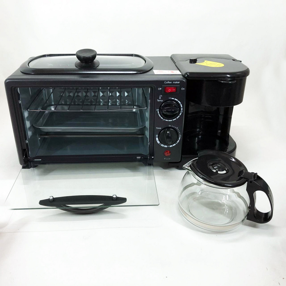 Електрична піч для випікання Rainberg, Міні пічка для дачі Електрична піч настільна кухні CQ-20 Львів - фото 16