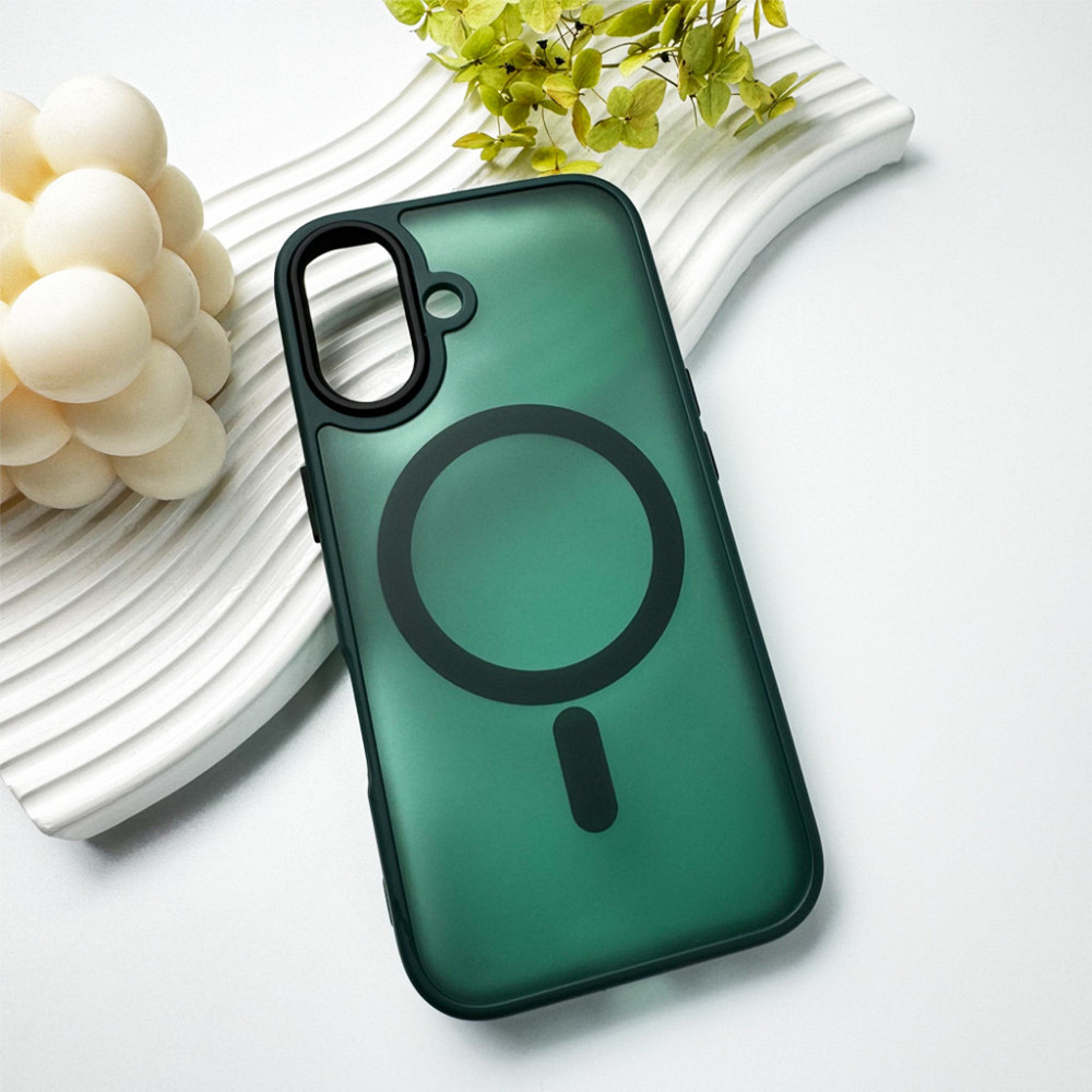 Чохол для смартфона Cosmic Magnetic Color HQ for Apple iPhone 16 Green Київ - фото 10