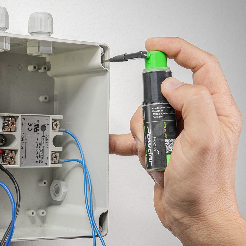 Маркер спрей PICA Powder для глибоких отворів 2020 в блістері Одеса - фото 7