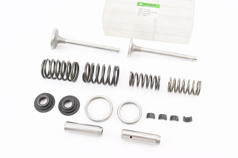 Клапан впускний (h-120; D-42; d-8,9), випускний (h-120; D-36; d-8,9) + клапанний механізм к-кт ZS1100 Київ - фото 1