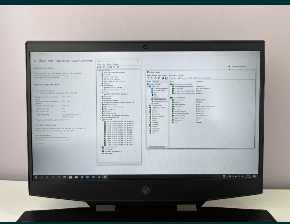 HP OMEN RTS 2060 6Gb i7-9750H RAM 16Gb SSD 512Gb. Киев - изображение 8