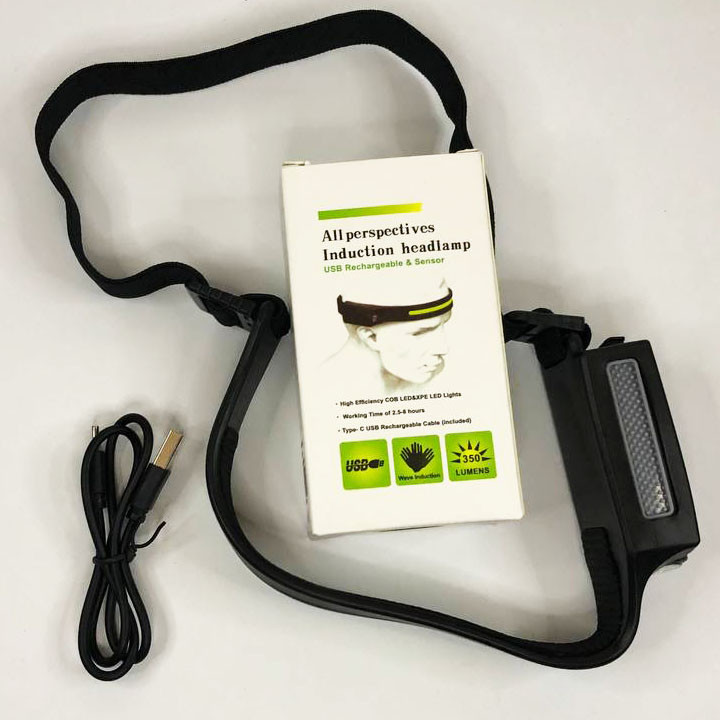 Головний ліхтар для активного відпочинку, Потужний акумуляторний ліхтар для риболовлі VB-69 Львів - фото 1