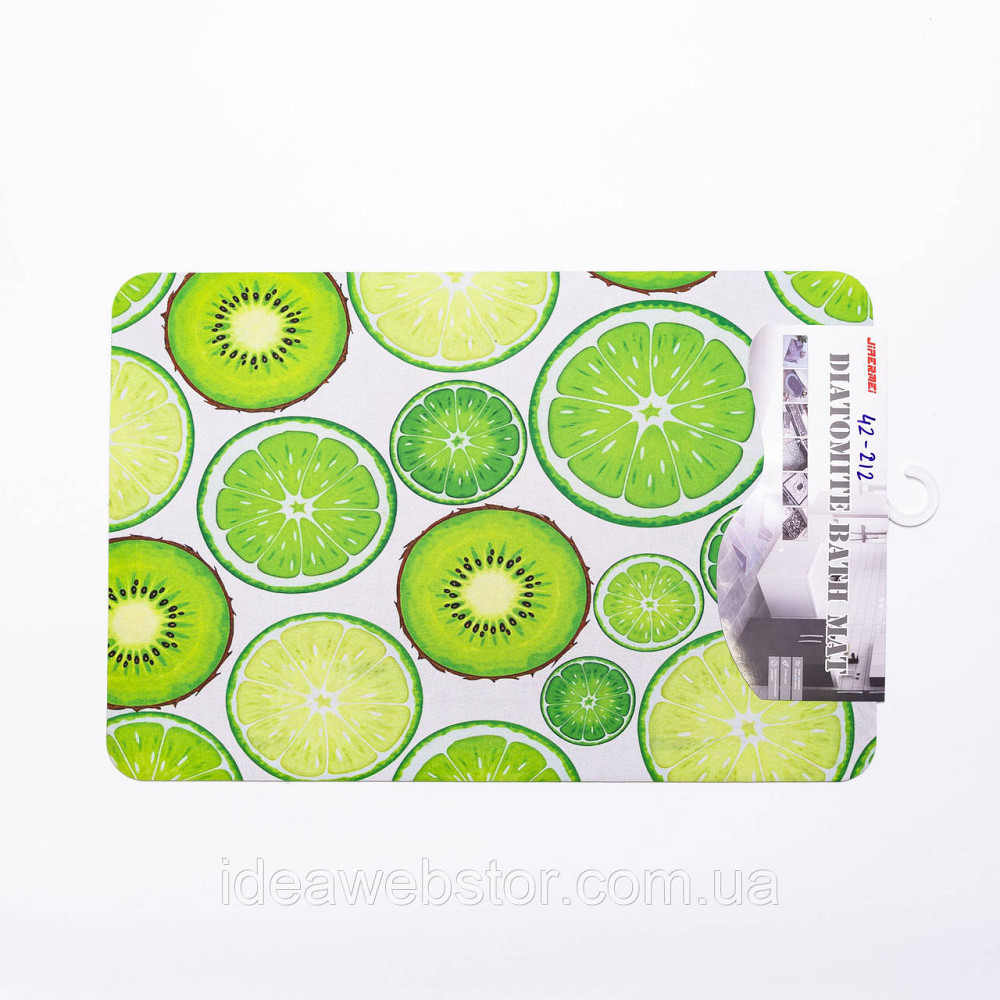Килимок універсальний діатомітовий Citrusy 58*38 см прямокутний Yiwu HP-42-212 Київ - фото 4