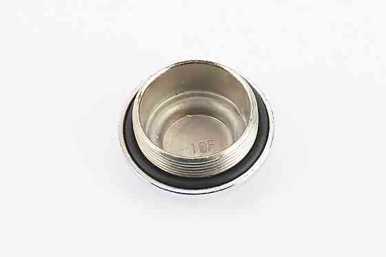 Гайка головки циліндра де клапана + манжет, "хром" Київ