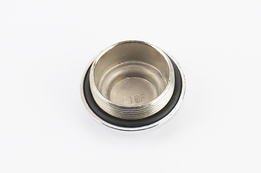 Гайка головки циліндра де клапана + манжет, "хром" Київ - фото 2