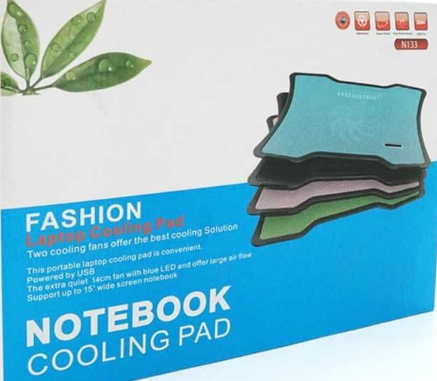 Охолоджувальна підставка під ноутбук Pccooler 10-15" 140 mm BLUE LED. Харків - фото 2