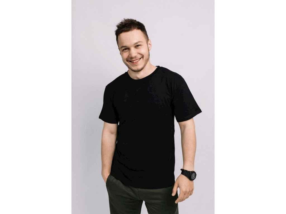 Футболка чоловіча арт.080 р.6XL чорний ТМ OSM Київ - фото 1