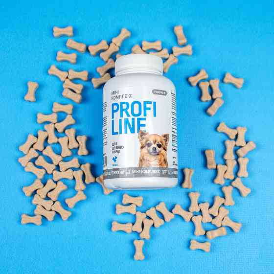 Витамины Provet Profiline для собак, Мини Комплекс для мелких пород, 100 таб. Винница