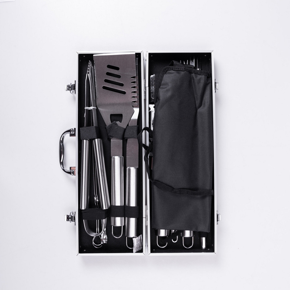 Набір аксесуарів для барбекю в кейсі 19 предметів Київ - фото 2