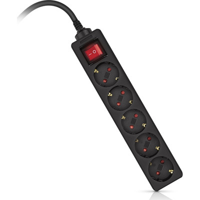 Сетевой фильтр питания REAL-EL RS-PROTECT M 10m, black (EL122300037) Винница - изображение 4