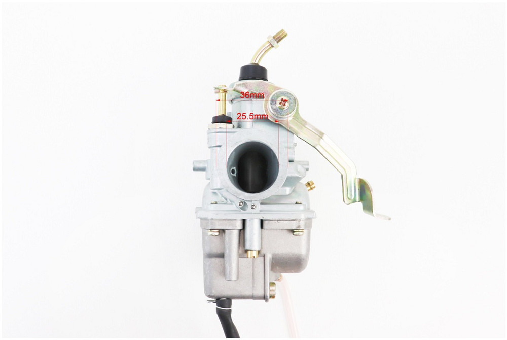 Карбюратор в зборі YBR125 (дросель ручний) тип. 1 Київ - фото 3