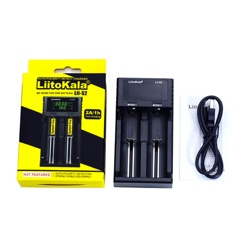 Заряднoe устройство Liitokala lii-S2 на 2 канала (для Ni-MH, Ni-CD, Li-Ion, LiFePo4) Винница - изображение 8