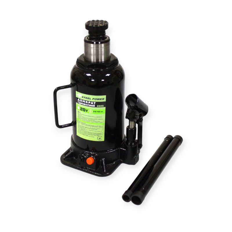 Домкрат гідравлічний 20 т, 242-452 мм (коробка) Steel Power Мукачево - фото 2