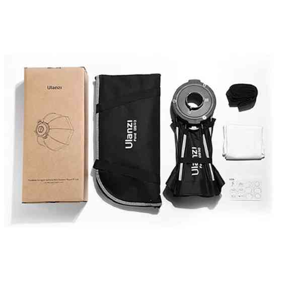 Софтбокс восьмикутний 40см стільники Mini Bowens Ulanzi L066 Київ