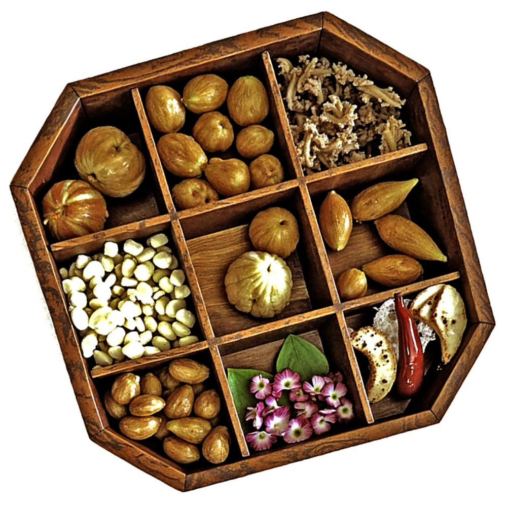 Менажница деревянная 