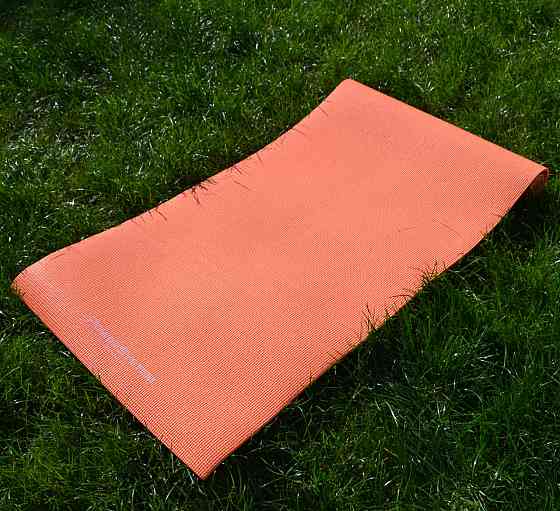 Килимок для йоги та фітнесу Power System PS-4014 PVC Fitness-Yoga Mat Orange (173x61x0.6) Кам'янське