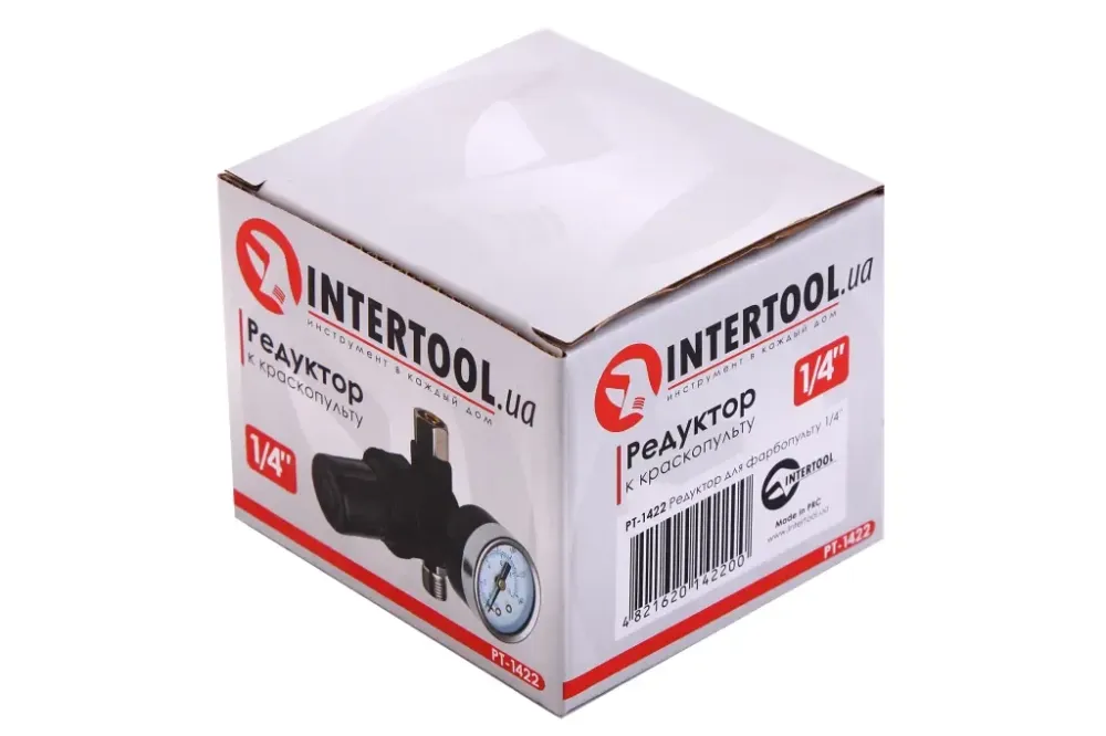 Редуктор тиску почервоного пістолета Intertool 1/4 Вінниця - фото 4