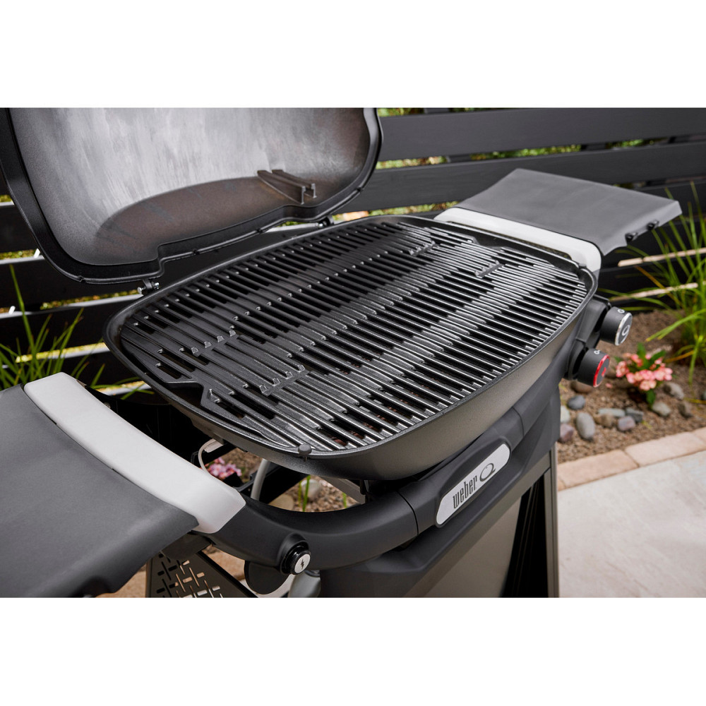 Газовый гриль Weber Q3200N Black с боковыми столиками на коляске Premium 1501126 Код: 013077 Ровно - изображение 5