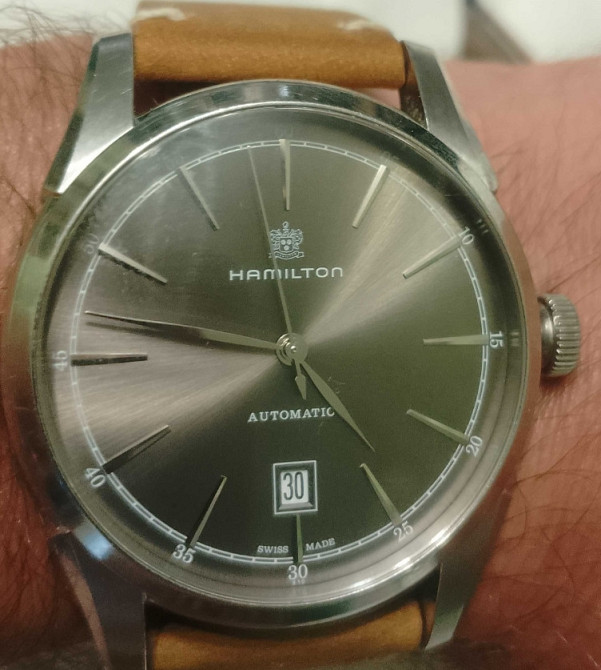 Коллекционные брендовые швейцарские часы Hamilton automatic. Киев - изображение 1