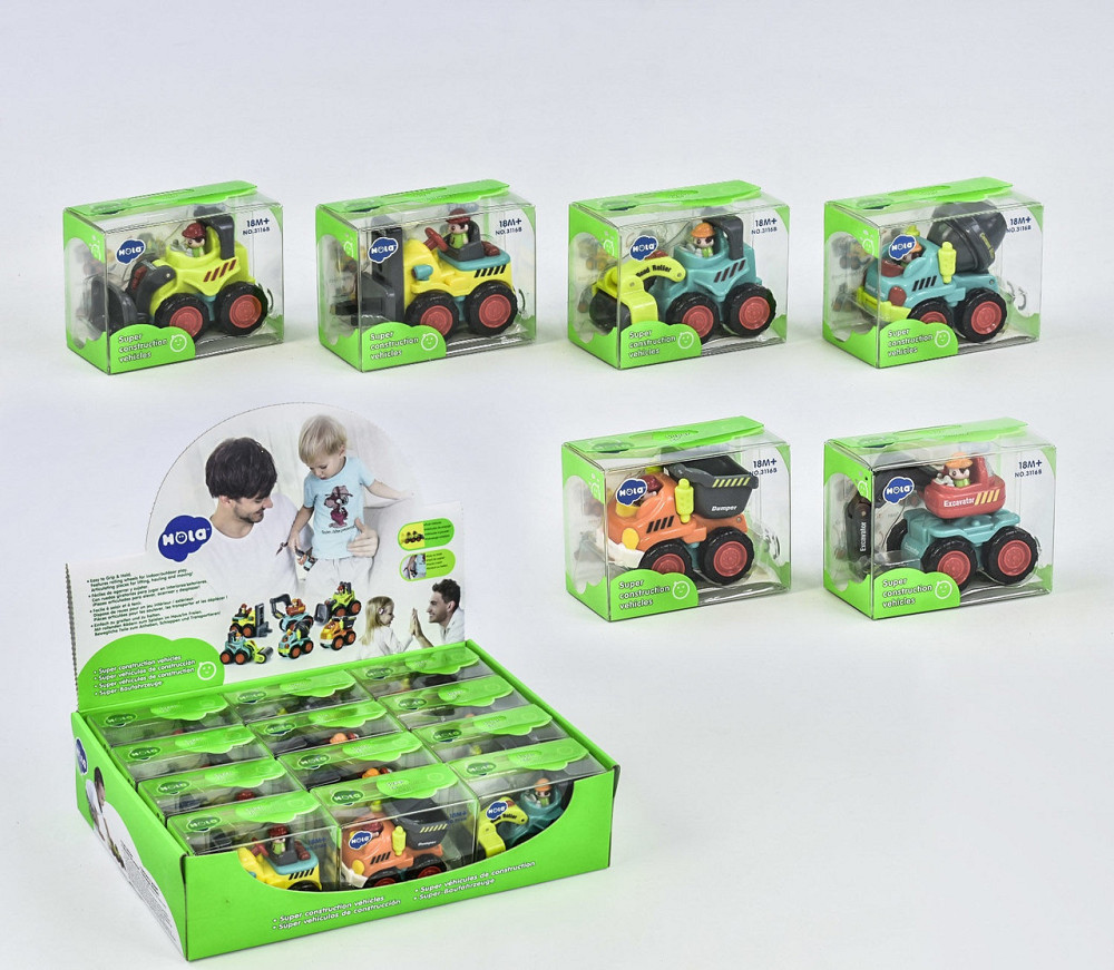 Строительная техника 3116 В (12) /ЦEНА ЗА 1ШТ/ 12шт в блоке, шт Київ - фото 1