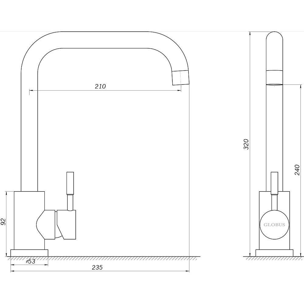 Змішувач для кухні EcoMIX ALPEN SBT3-203L Луцк - изображение 4
