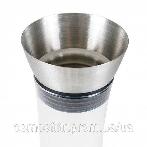 Графін скляний Axentia з кришкою нерж 1200 мл O 10 см Н 34 см 420 г (133084) Київ - фото 2