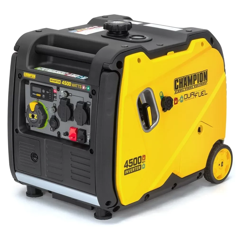 Генератор Инверторный 4500Вт Газ+Бензин В Кожухе Champion Киев - изображение 2