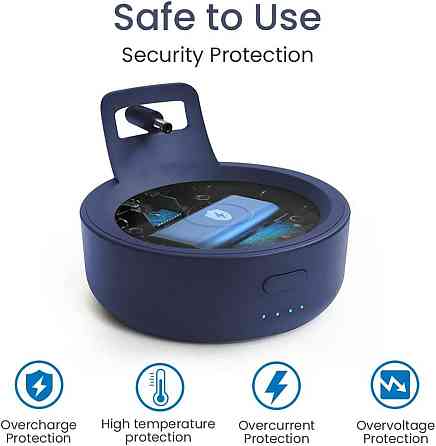 Аккумуляторная база для Echo Dot 5-го и 4-го поколения, подставка аксессуар для Alexa, аккумулятор до 7 часов работы, синяя Киев