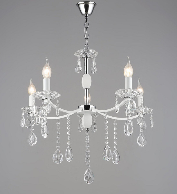 Підвісна люстра B A4461/5 WT+CH Коломыя - изображение 1