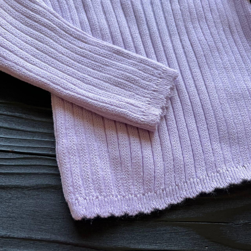 Дитячий Гольф LC Waikiki Фіолетовий 12-18 міс (80-86 см) пакунок малюка Киев - изображение 3