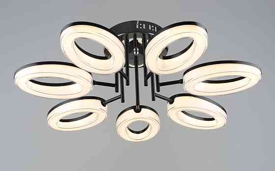 SIRIUS Люстра світлодіодна акрилова Sirius B /7 BK+CH Коломыя