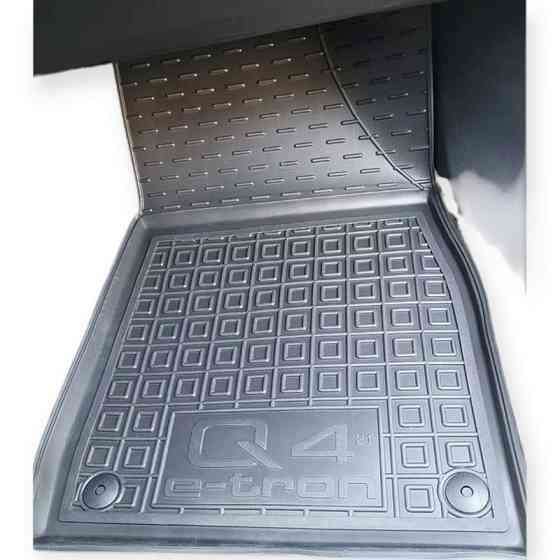 Килимки audi q4 e-tron 2021-> борт 2,5 см, з перемичкою салону Мукачево