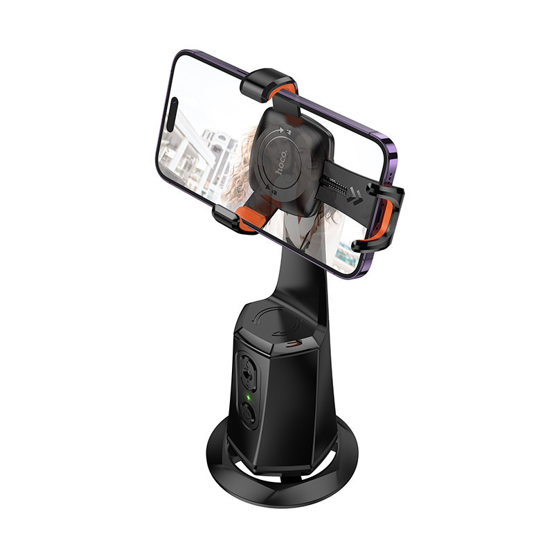Смарт-штатив HOCO K26 Smart camera gimbal Black Одесса - изображение 8