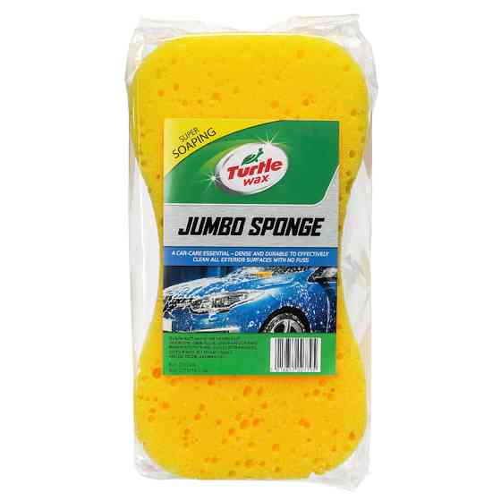 Губка для миття авто Turtle Wax Jumbo Sponge 22х11х7см Львів