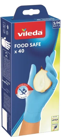 Рукавички Food Safe ТМ "Віледа", 40 шт, розмір S/M Київ