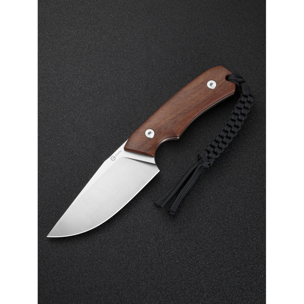Ніж фіксований тактичний Civivi Gander, (9.2 см) 14C28N / Guibourtia Wood Київ - фото 13
