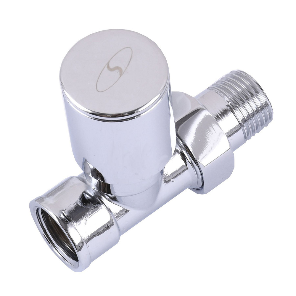 Кран вентильний прямий з американкою SOLOMON 1/2″ CHROM 1865 Луцк - изображение 5