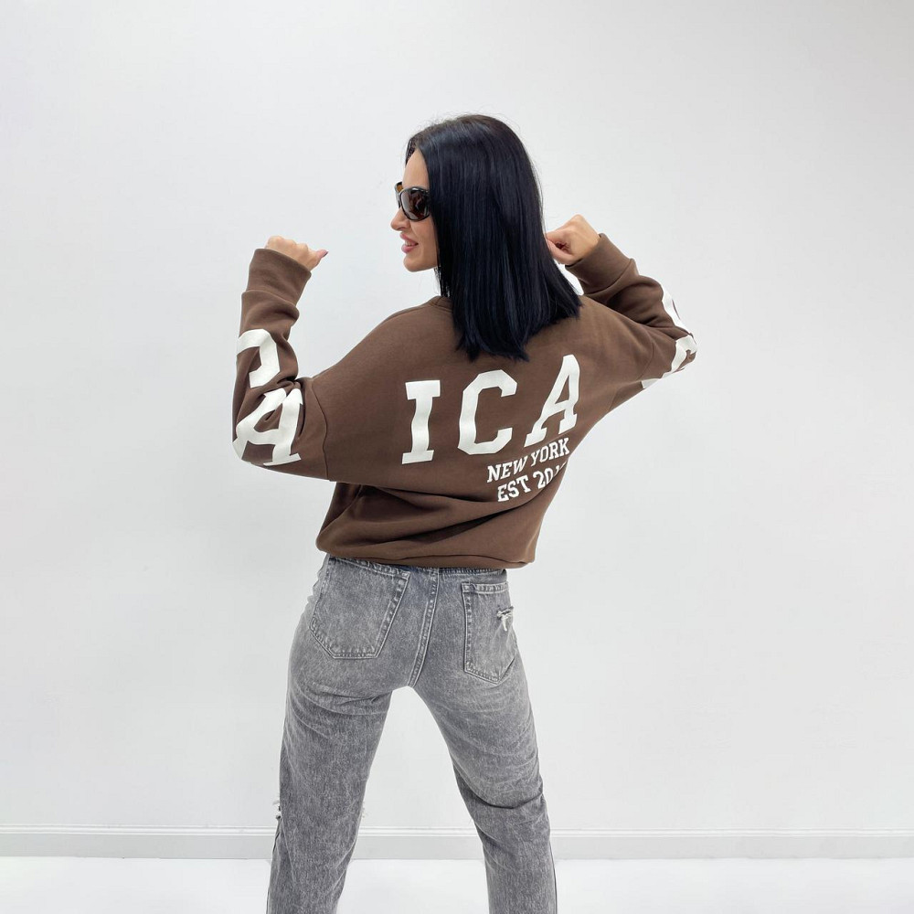 Женский утепленный батник 