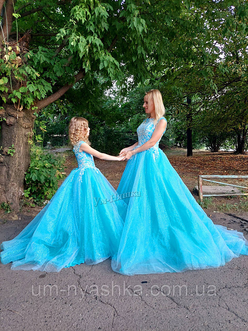 Платья FAMILY LOOK на годик, FAMILY LOOK мама-дочка Кривой Рог - изображение 1