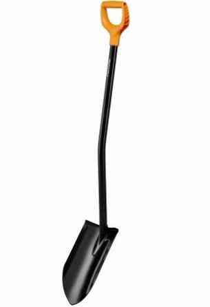 Лопата штикова подовжена 126.5 см Fiskars "Solid XL" (1067517) Сталь Нововолинськ